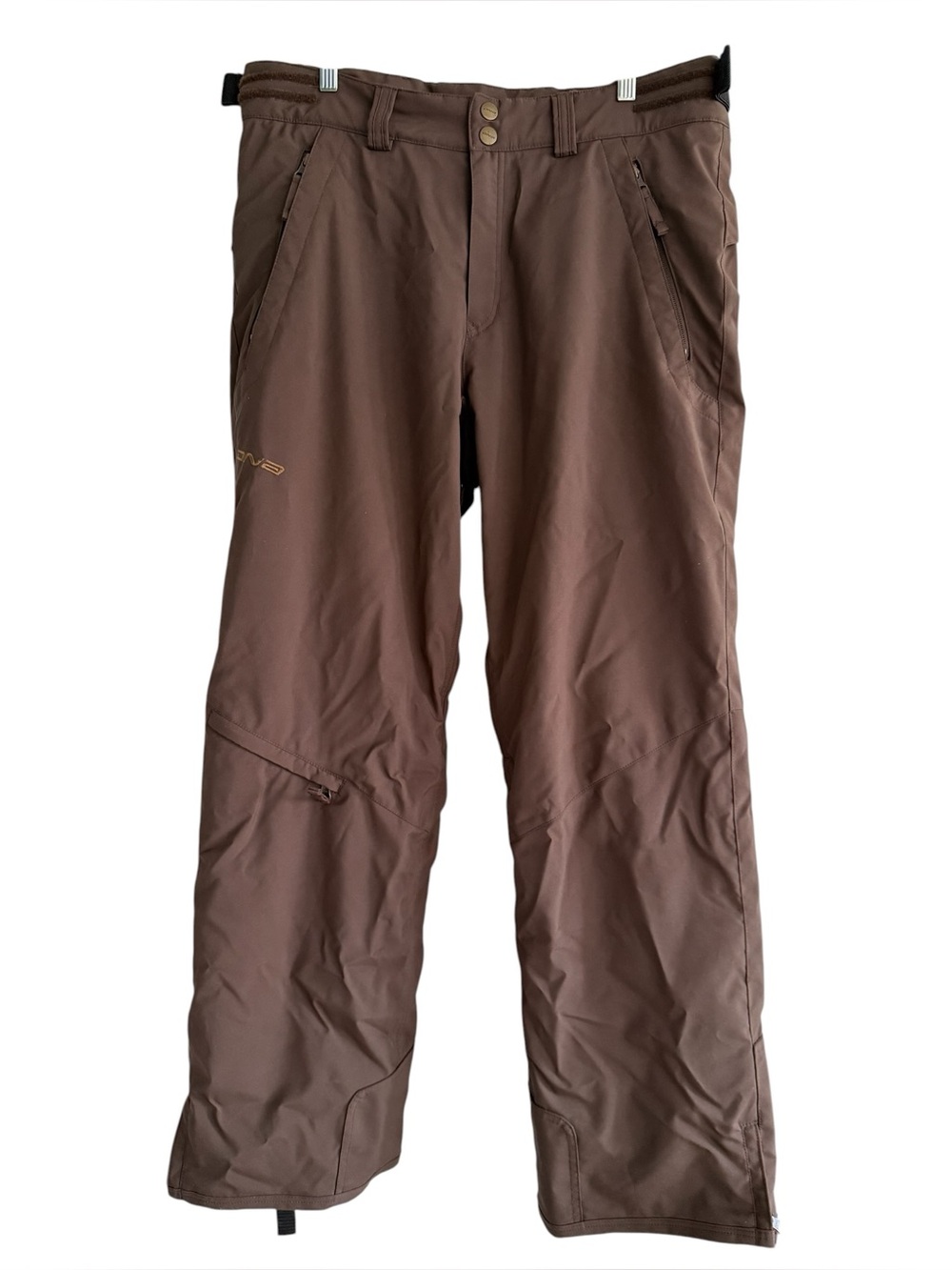 Descente DNA Men's Ski Pants 36 Brown Waterproof Insulated Snowboard Winter